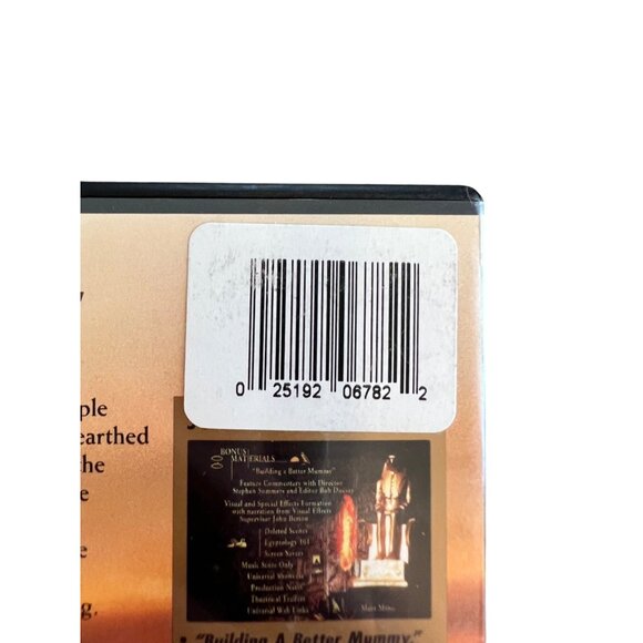 The Mummy Collectors Edition DVD 1999 Adventure Movie Brendan Fraser Pre-Owned - Picture 3 of 4